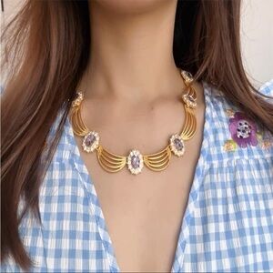 COPY - 18K GP Vintage necklace